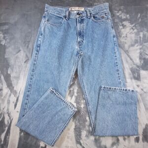 Harley-Davidson Mens Traditional Fit Blue Jeans Medium Wash 33x30 Denim Pants